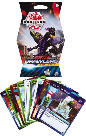 Bakugan Card Booster Pack - 10 spelkort