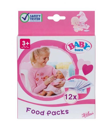 BABY Born dukkemat - 12-pack med grøt til dukker