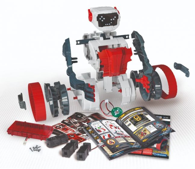 Clementoni Science & Play Evolution Robot byggesett - programmerbar robot med 8 moduser