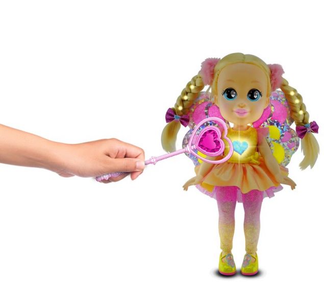 Love Diana Light up Fairy - dukke med hår som lyser - 33 cm
