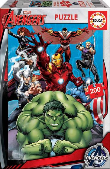 Educa Avengers Pussel 200 bitar - Marvel superhjältar