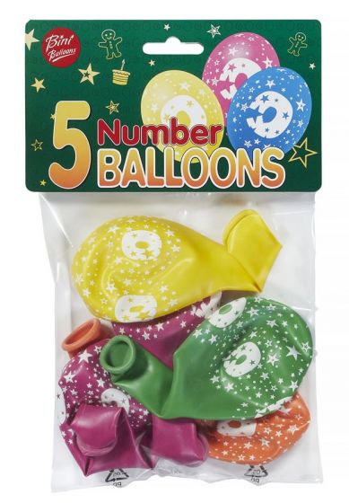 Ballonger 0 år - 5 st