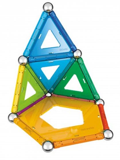 Geomag Rainbow Special Edition - färgglad magnetisk byggsats - 36 delar