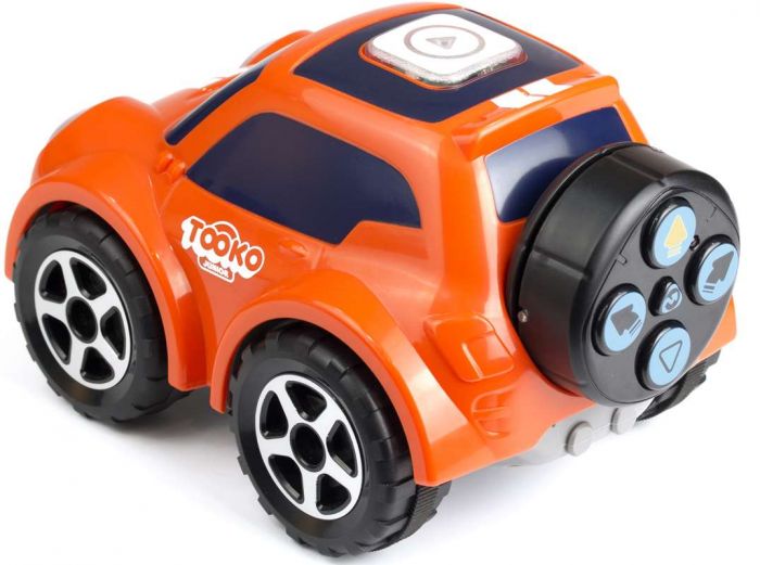 Silverlit Tooko Follow Me Crossroad - radiostyrt bil til de minste - med sensor, lys og lyd - 19 cm