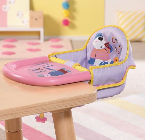 BABY Born matstol som kan festes til bordet - til dukker opptil 43 cm