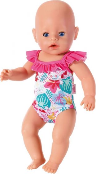 BABY Born Holiday dockkläder baddräkt - rosa - 43cm
