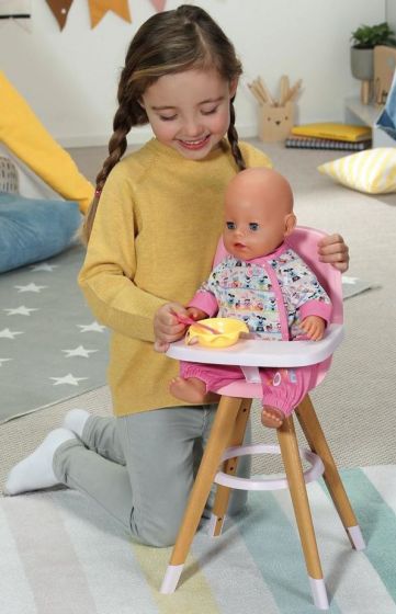 BABY Born High Chair - barnestol til dukke 36-43 cm