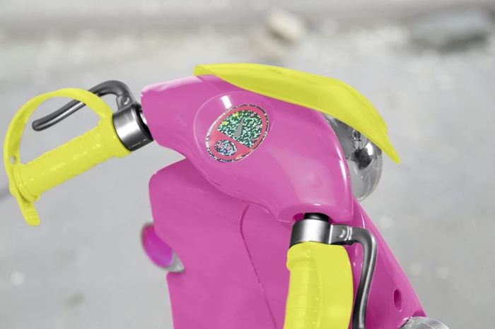 BABY Born City Glam radiostyrd scooter till docka - med blinkers - 43 cm