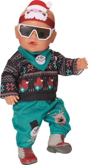 BABY Born adventskalender med dukkeklær og tilbehør til dukke 43 cm