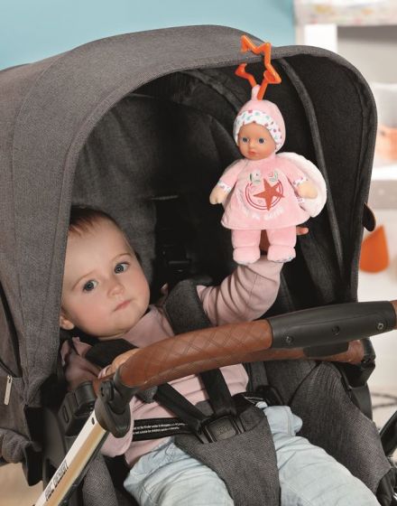 BABY Born Angel for babies - myk dukke med stjernehenger - 18 cm - rosa