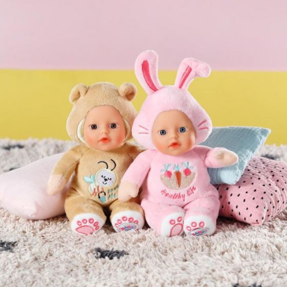 BABY Born Cutie for Babies Kanin - myk dukke til de minste - 18 cm 