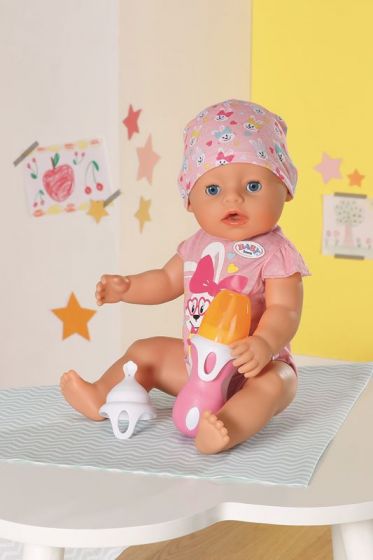 BABY Born interaktiv flaske og skje - til dukke 43 cm