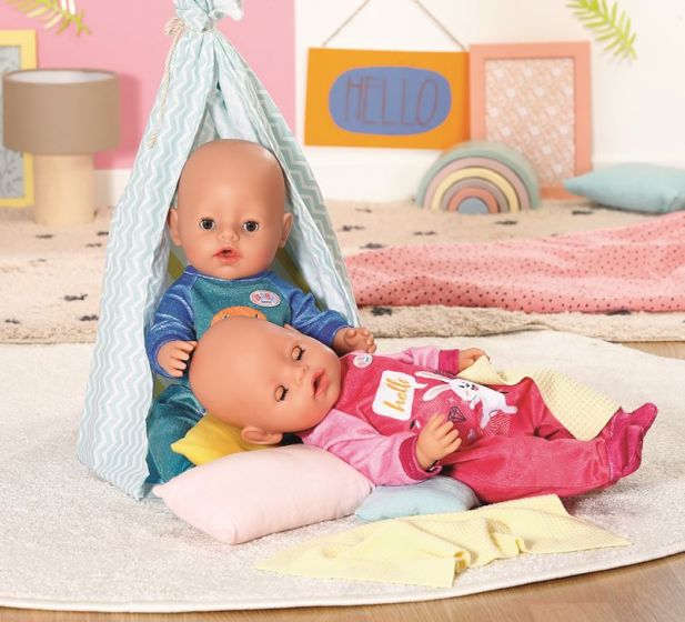 BABY Born pink sparkedragt til dukke 43 cm