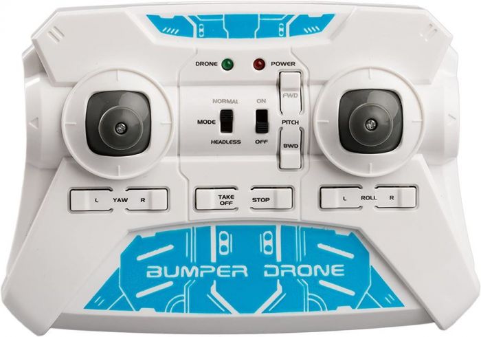 Silverlit bumper drone - vanntett og myk drone - perfekt for nybegynneren - blå