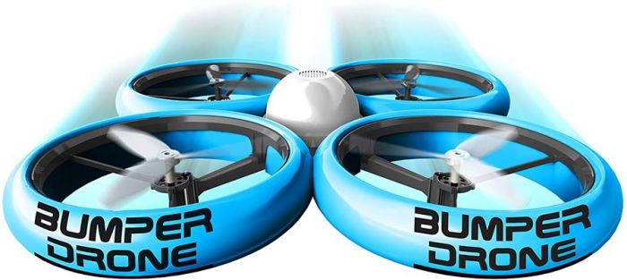 Silverlit bumper drone - vanntett og myk drone - perfekt for nybegynneren - blå
