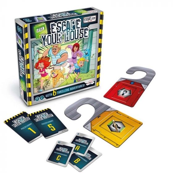 Escape Your House strategisk familiespill - norsk versjon