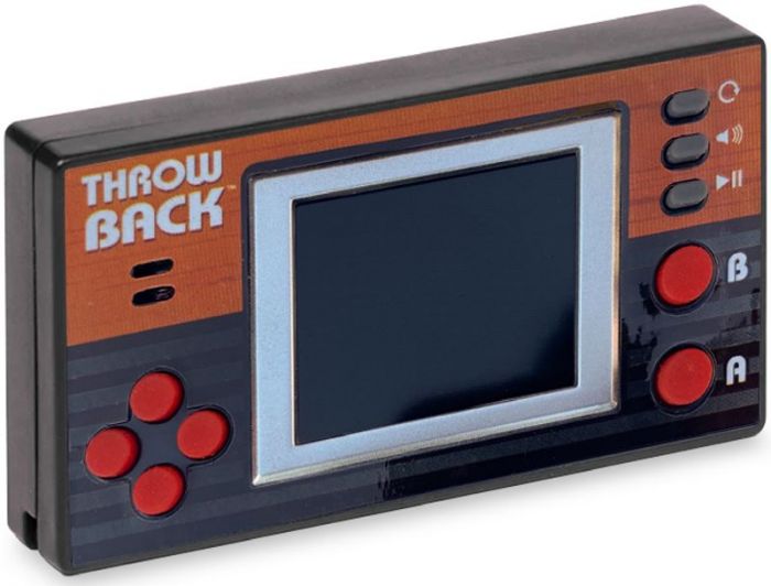 PartyFun Lights Retro Pocket Arcade - håndholdt spillkonsoll med 1,8" LCD fargeskjerm