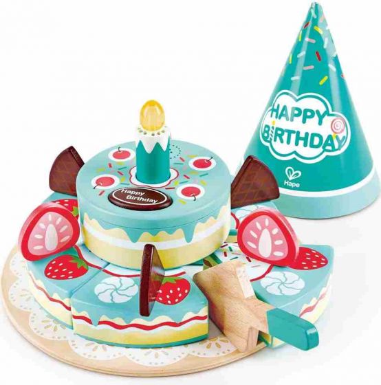 Hape Interaktiv bursdagskake med lys - spiller bursdagssang og klapper for jubilanten