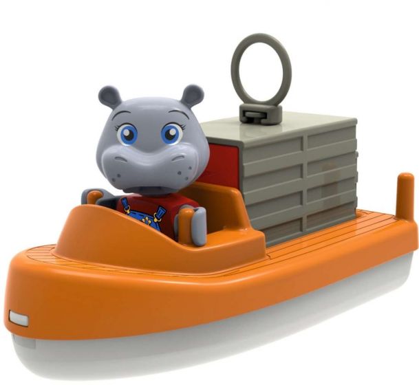 AquaPlay Supersæt - kanalsystem med båd, figur og bil - 29 dele