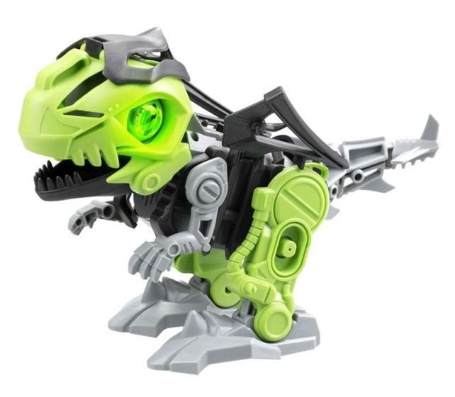 Silverlit Biopod Cyberpunk InMotion - bygg din egen robotdinosaur med lyd og lys - 17 cm