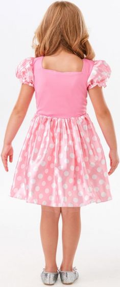 Disney Minni Mus kostyme - 3-4 år - 104 cm - rosa polkadottkjole