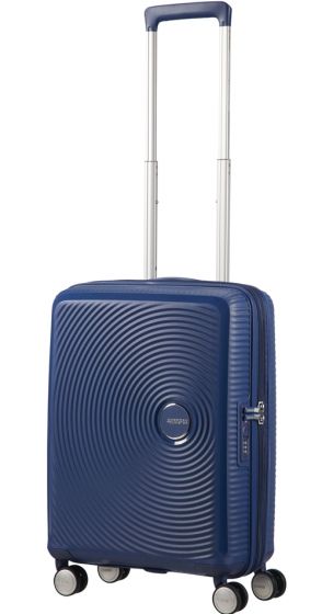 American Tourister Soundbox Spinner utvidbar trillekoffert - 77 cm - blå