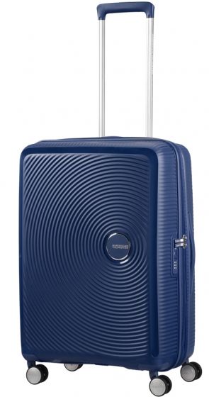 American Tourister Soundbox Spinner utvidbar trillekoffert - 67 cm - blå