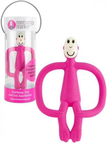 Matchstick Monkey Bidelegetøj - pink