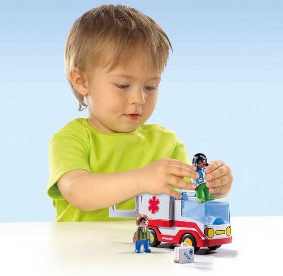 Playmobil 1.2.3 Ambulanse 9122