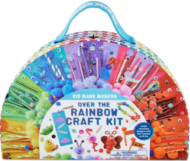 Kid Made Modern Rainbow Craft Kit - hobbysett med over 300 deler