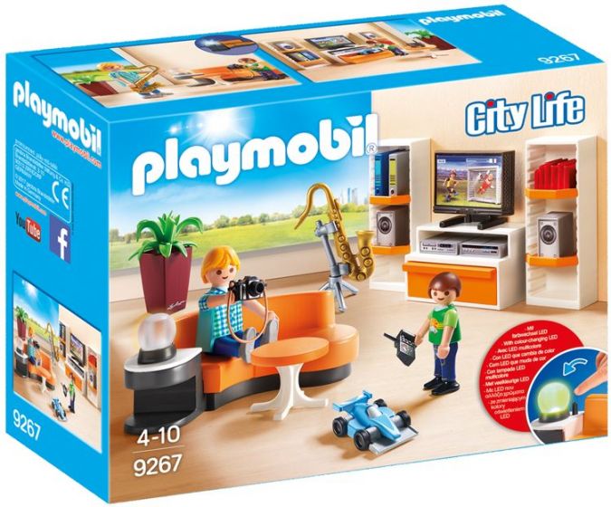 Playmobil City Life Vardagsrum 9267