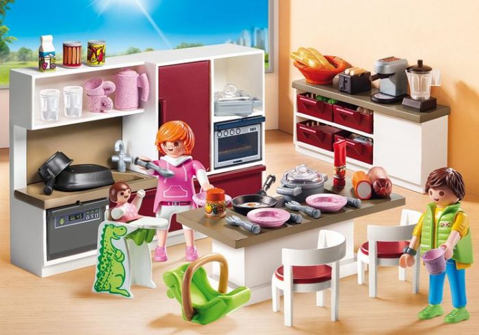 Playmobil City Life Stort kök för hela familjen 9269