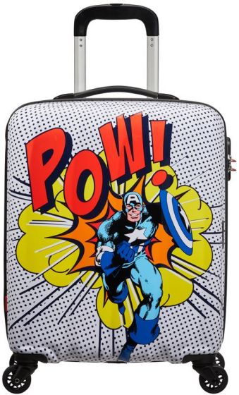 American Tourister Marvel Legends hardcover trillekoffert 55 cm - Captain America pop art