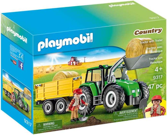Playmobil Country traktor med tilhenger 9317