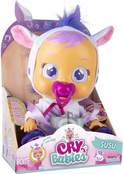 Cry Babies Susu i hestedrakt - dukke som gråter ekte tårer - 30 cm