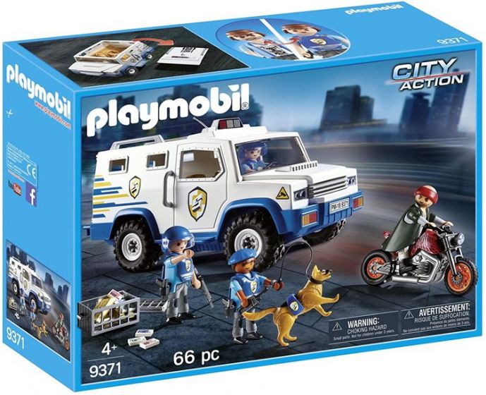 Playmobil City Action politiets pengetransport 9371