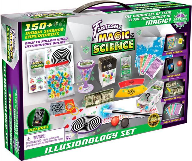 Fantasma Illusionology eksperimentsett - 150+ magiske eksperimenter