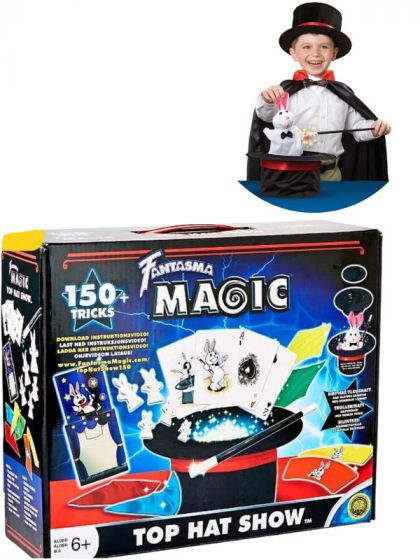 Fantasma Amazing Top Hat Show - stort tryllesæt med over 150 magiske tricks