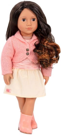 Our Generation Maricela fashion dukke med langt hår - 46 cm