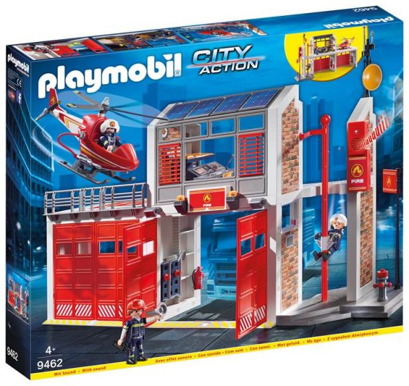 Playmobil City Action Stor brandstation 9462