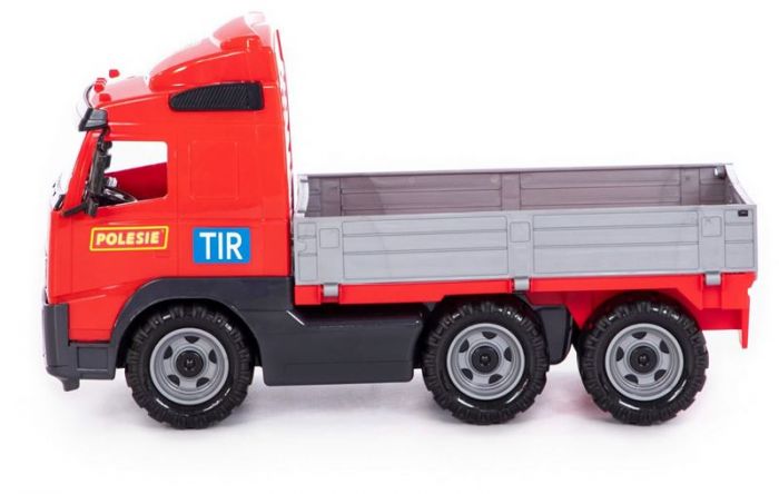 Wader Volvo rød lastebil med lasteplan med nedfellbare sider - 45 cm