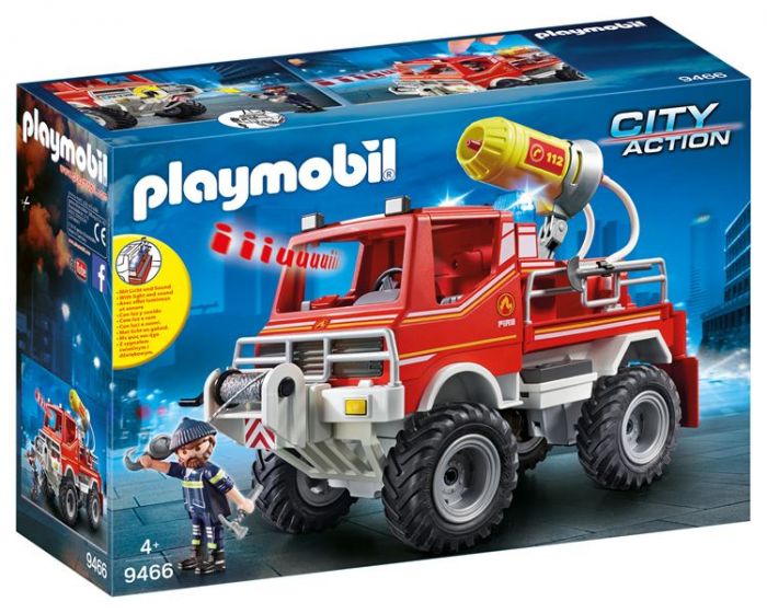 Playmobil City Action Brandjeep 9466