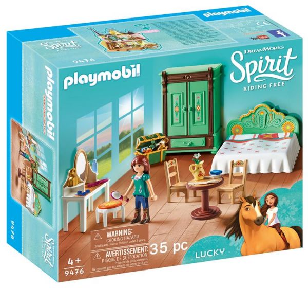Playmobil Spirit Luckys sovrum 9476