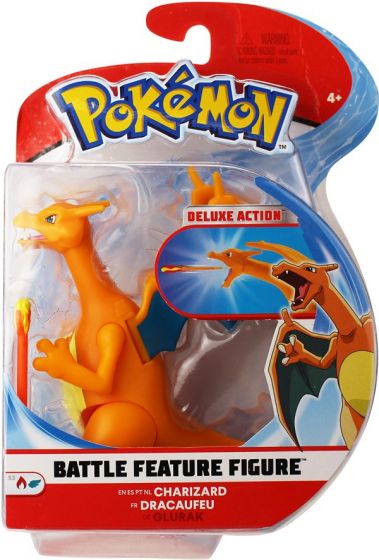 Pokemon Battle Feature Figure Charizard - 11 cm høy figur