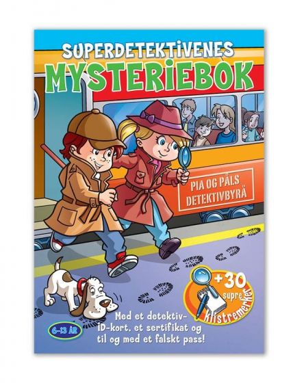 Superdetektivene mysteriebok - togskurkene - fra 6 år