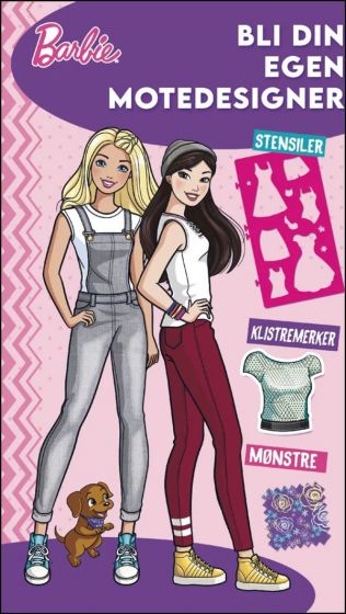 Barbie aktivitetsbok - Bli din egen motedesigner