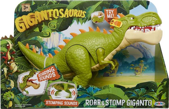Gigantosaurus Feature Figure - interaktiv Giganto dinosaur som brøler og tramper