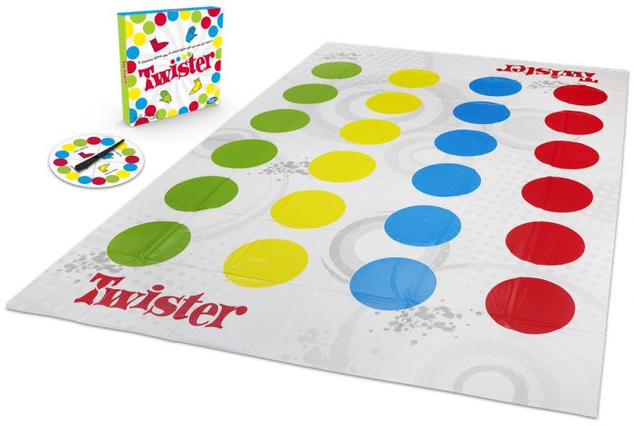 Twister spill - det klassiske spillet som knyter knute på deg