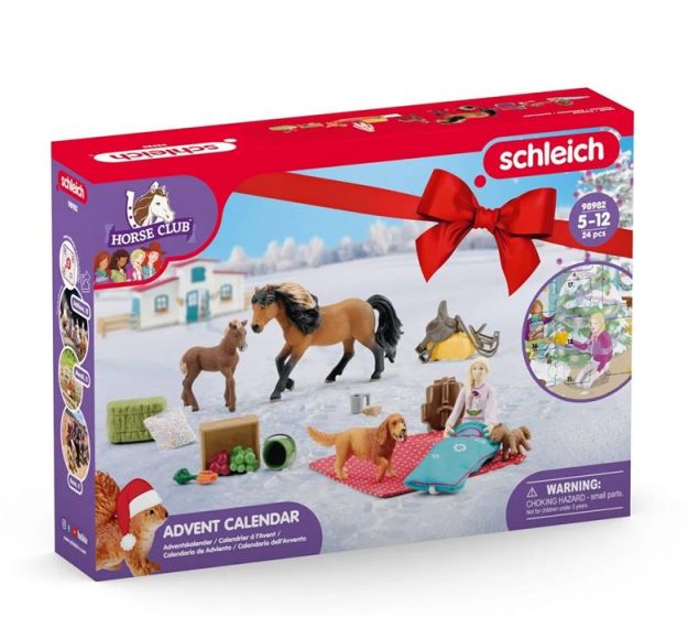 Schleich Horse Club Julekalender 2023 - med figurer og tilbehør