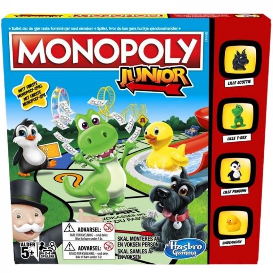 Monopoly Junior - brætspil til de mindste fra 5 år